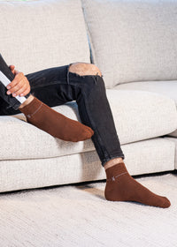 NUDUS Men’s Super Soft Bamboo Ankle Socks 5-Pair Gift Box