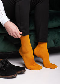 NUDUS Men’s Super Soft Bamboo Dress Socks 5-Pair Gift Box