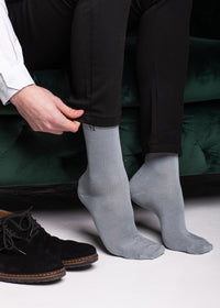 NUDUS Men’s Super Soft Bamboo Dress Socks 5-Pair Gift Box