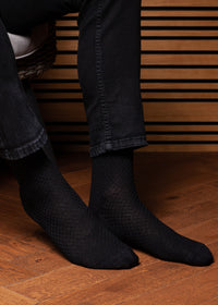 NUDUS Men’s Bamboo Quarter Socks 5-Pair Gift Box