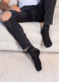 NUDUS Men’s Super Soft Bamboo Ankle Socks 5-Pair Gift Box