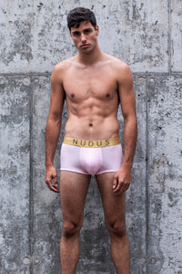 Yellow, Pink, Mint and Blue NUDUS Men's Bamboo Trunks - Double Pouch - Pack of 4 - Gift Box