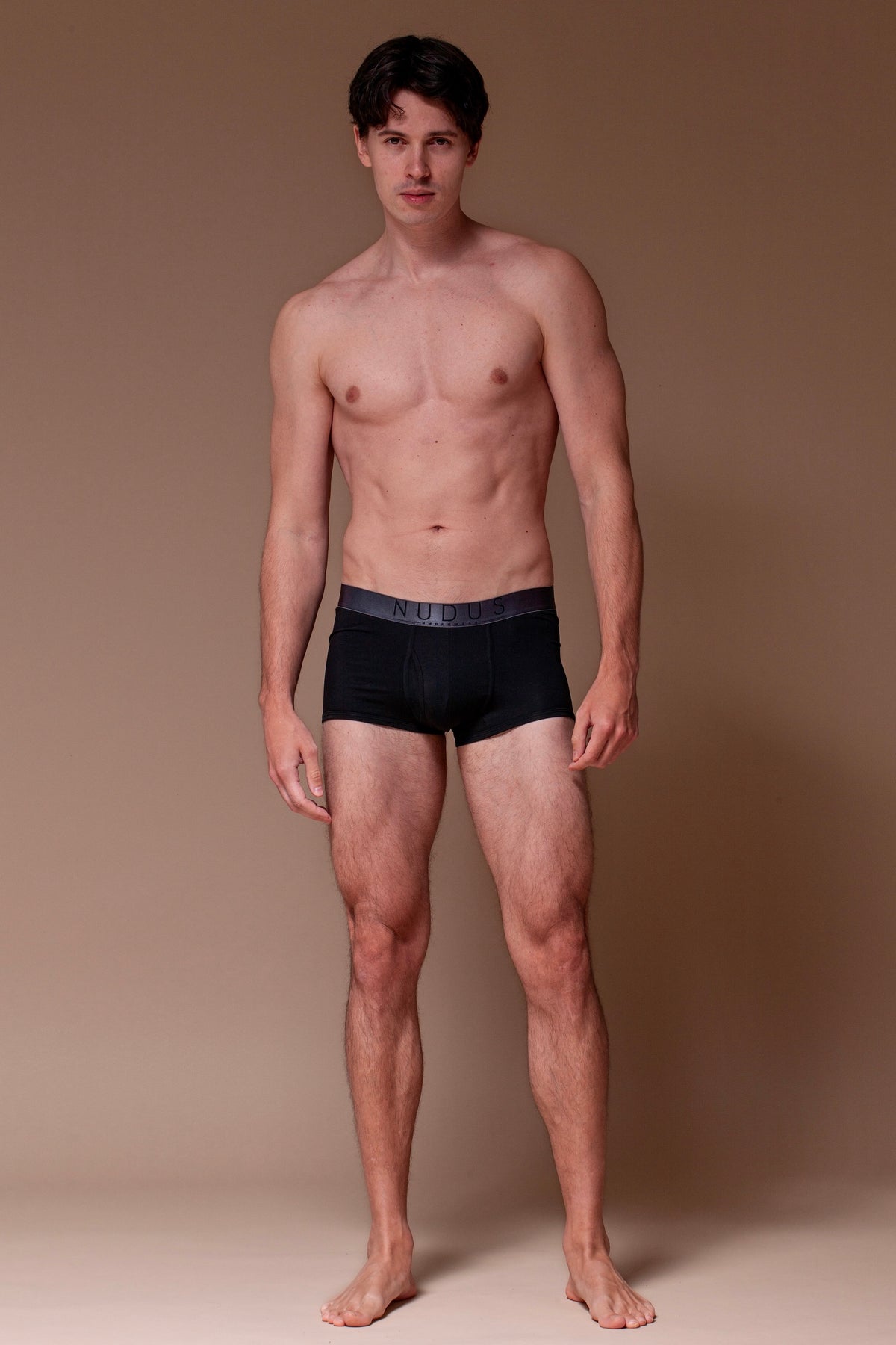 NUDUS Men's Modal Trunks - Fly Opening - Pack of 4 - Gift Box