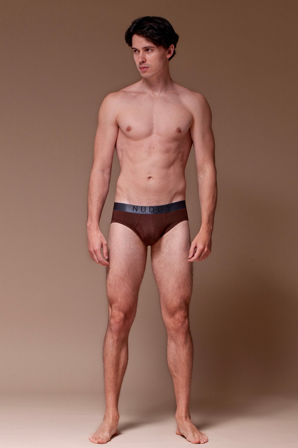NUDUS Men's Modal Briefs - Fly Opening - Pack of 4 - Gift Box