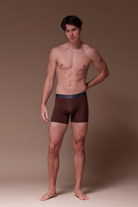 NUDUS Men's Modal Boxers - Fly Opening - Pack of 4 - Gift Box