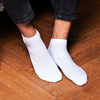 NUDUS Men’s Bamboo Ankle Socks 5-Pair Gift Box