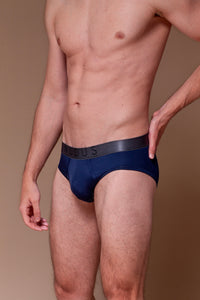 NUDUS Men's Modal Briefs - Fly Opening - Pack of 4 - Gift Box