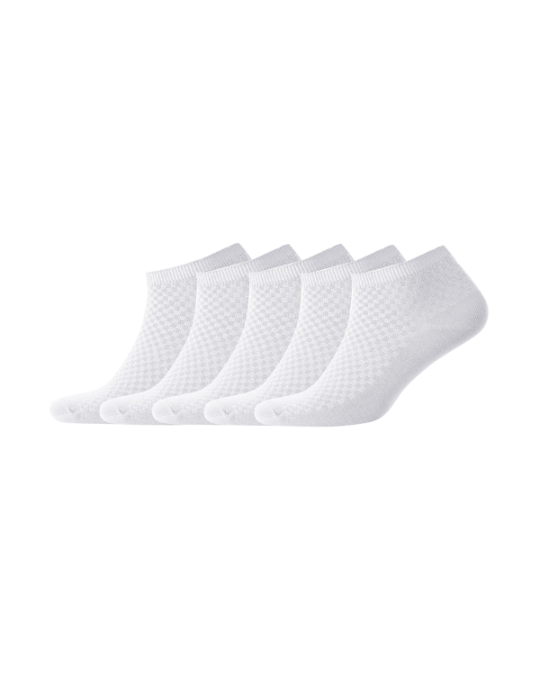 NUDUS Men’s Bamboo Ankle Socks 5-Pair Gift Box