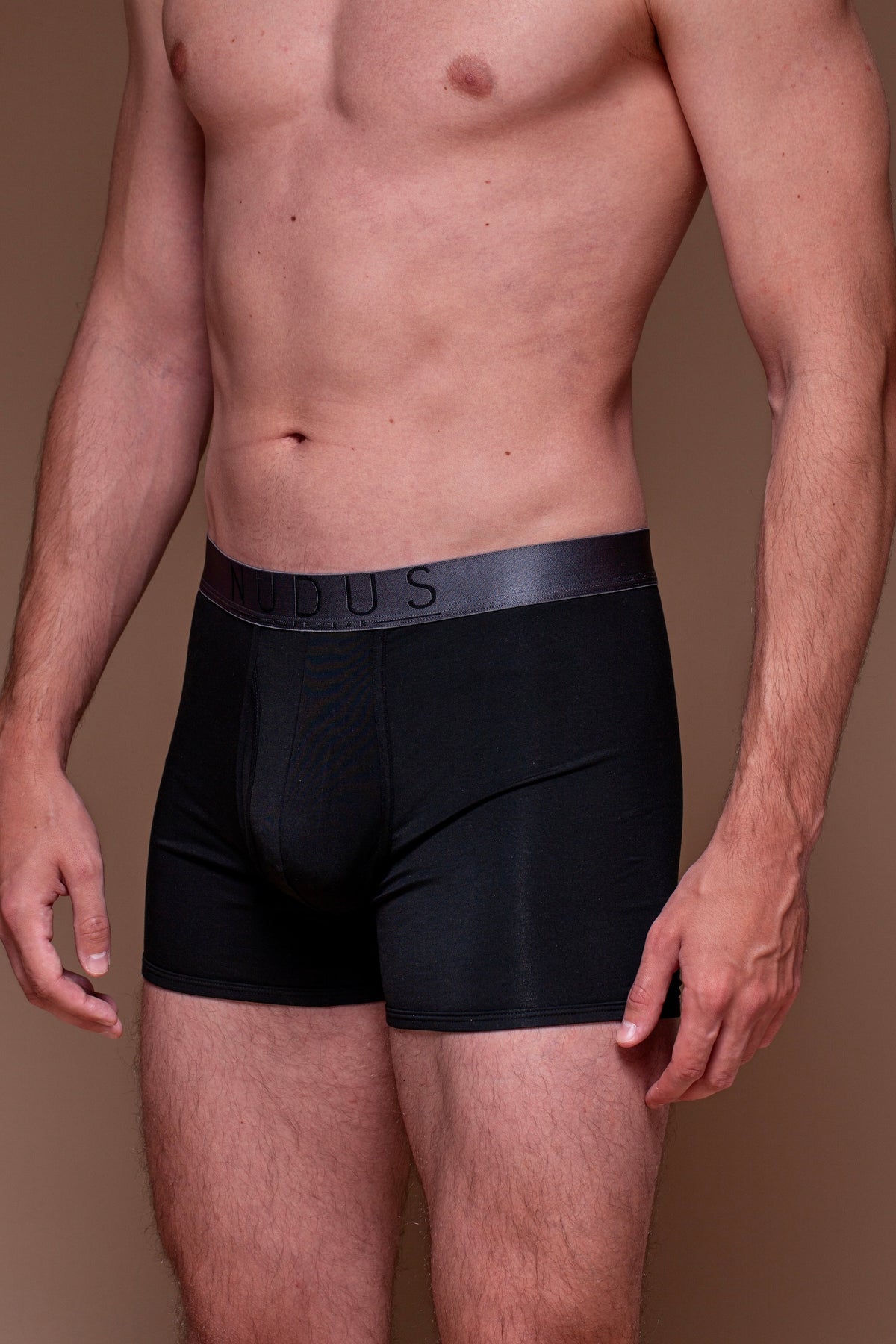 NUDUS Men's Modal Boxers - Fly Opening - Pack of 4 - Gift Box