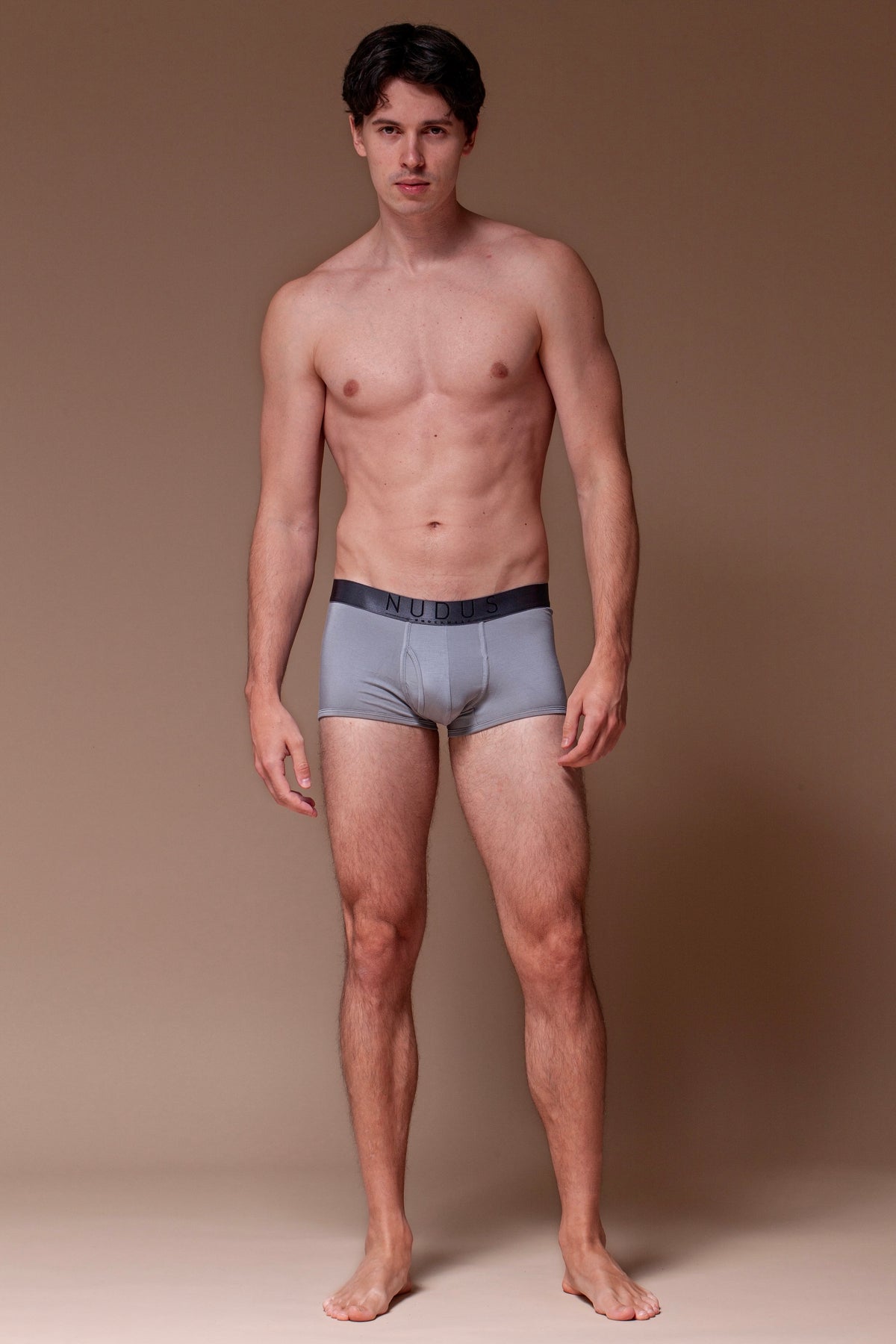 NUDUS Men's Modal Trunks - Fly Opening - Pack of 4 - Gift Box