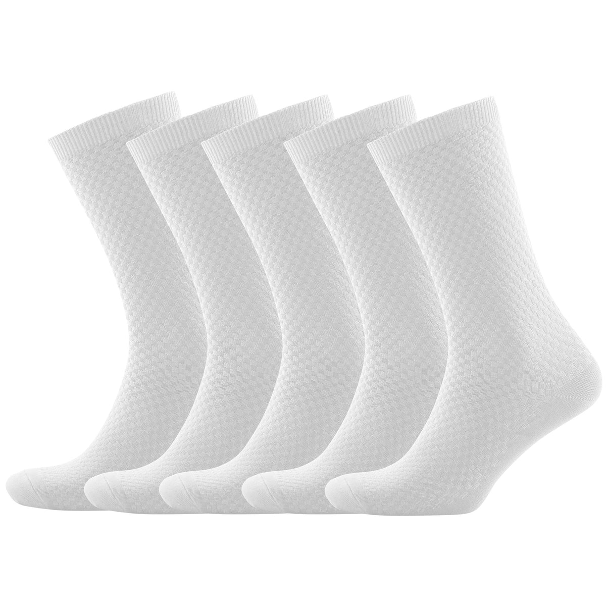 NUDUS Men’s Bamboo Dress Socks 5-Pair Gift Box